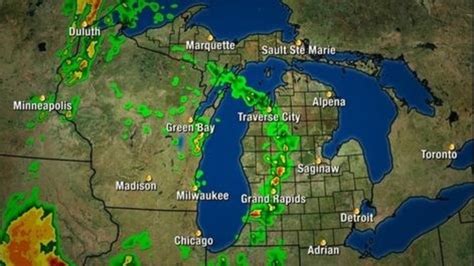 Michigan Doppler Radar Map