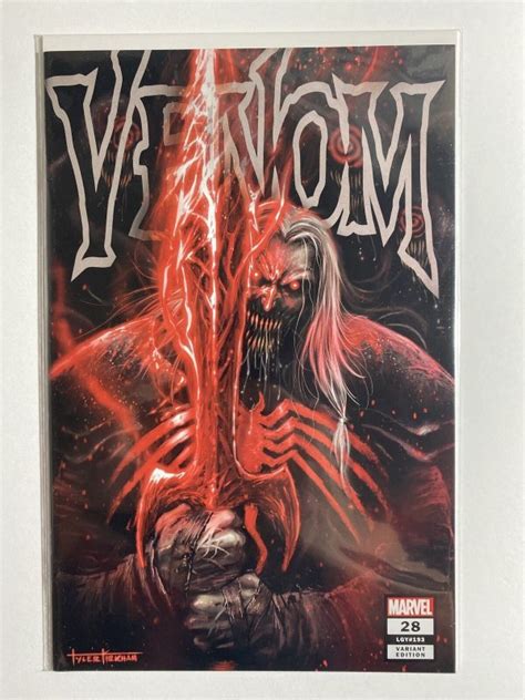 Venom Nm Tyler Kirkham Exclusive Logo Virgin Grey Virgin Knull Variant Comic Books