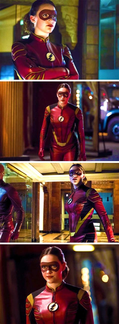 Jesse Quick In “the New Rogues” Theflash Season3 3x04 Flash Marvel