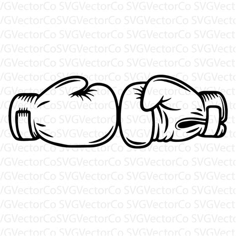 Boxing Gloves Svg Boxing Gloves Svg File For Cricut MMA Etsy