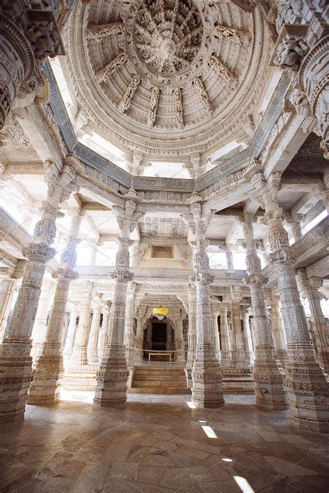 Ranakpur Temple In Rajasthan India Ancient Indian Architecture Jain