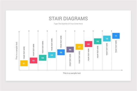 Stairs Diagram Powerpoint Template Nulivo Market