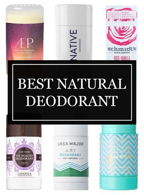 Best Natural Deodorant For Women Best Natural Deodorant Natural
