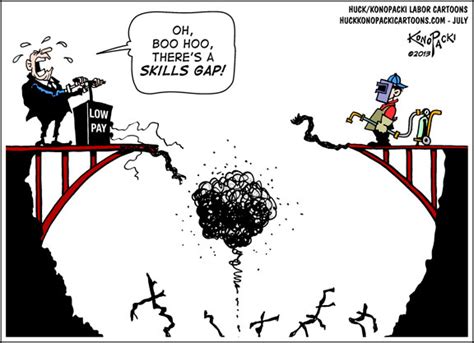 Skills Gap Huckkonopacki Cartoons