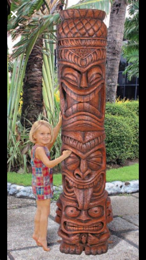 Pin By John Entwistle On Tikis With Images Tiki Totem Tiki Head Tiki Statues
