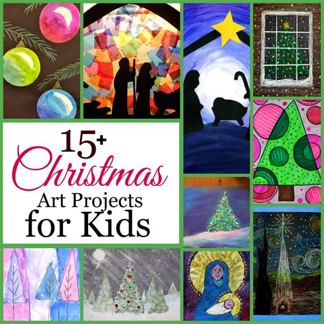 The Unlikely Homeschool 15 Christmas Art Projects For Kids
