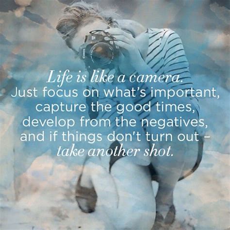 Life Is Like A Camera Just Focus On Whats Important Capture The Good