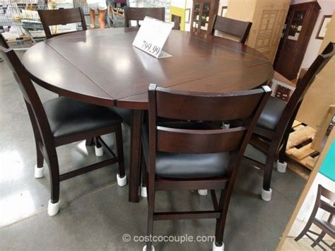 Modern, traditional, urban chic—let your style guide your choice. Bayside Furnishings 7-Piece Counter Height Round Dining ...