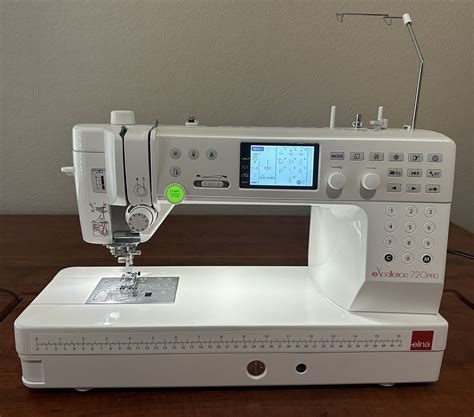 Elna Excellence 720 Pro Sewing And Quilting Machine Ebay