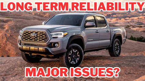 Toyota Tacoma Long Term Reliability Watch For These Problems Youtube