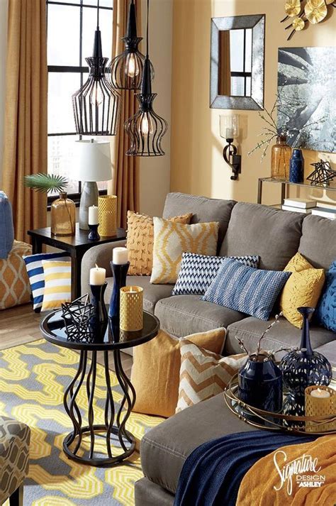 Incredible Yellow And Gray Decorating Ideas For Small Room Home