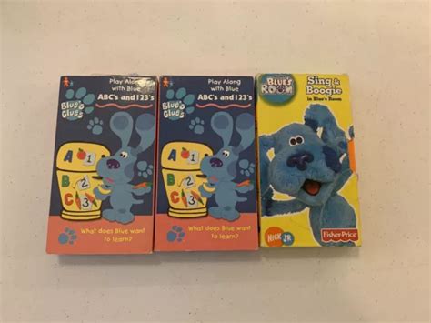 Little Bill Vhs Tapes Lot Barney Blues Clues Kids Shows Learning Story