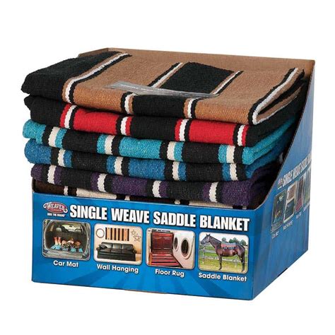 Weaver Boxed Single Weave Saddle Blanket Upco