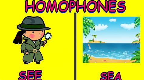 Homophones Homophone In English Grammar Basic English Homophones