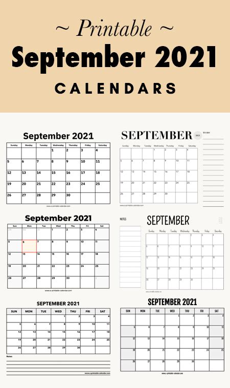 Kalender September 2021 Newstempo