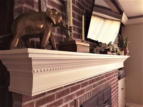 How To Build A Diy Mantel That Hides Your Tv Wires Worst On The Block
