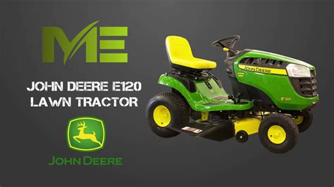 John Deere E120 Riding Lawn Mowers From Minnesota Equipment Youtube
