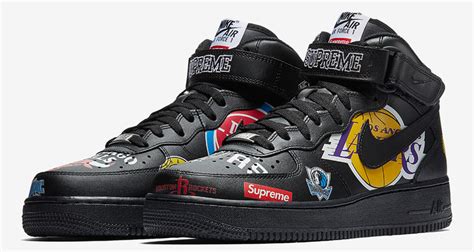 Nike air force 1 jester xx black sonic yellow. Supreme x Nike Air Force 1 Mid "Black" Spring 2018 | Nice ...