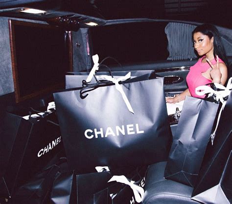 Nicki Minajs Chanel Bag Habit Is Fit For A Black Barbie Vogue