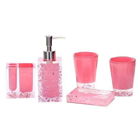 Pinkspiration Pretty Pink Bathroom Accessories Girly Bathroom D