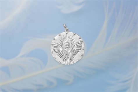 Guardian Angel Sterling Silver Charm Create Heaven