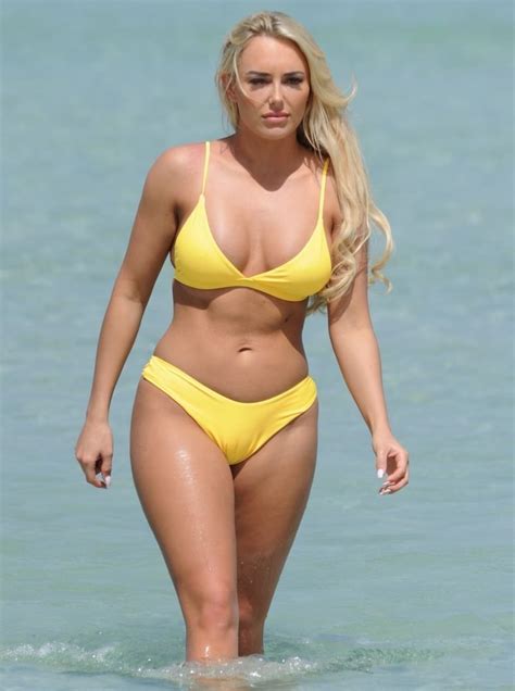 Amber Turner Shows Off Her Assets On The Beach 27 Photos Thefappening