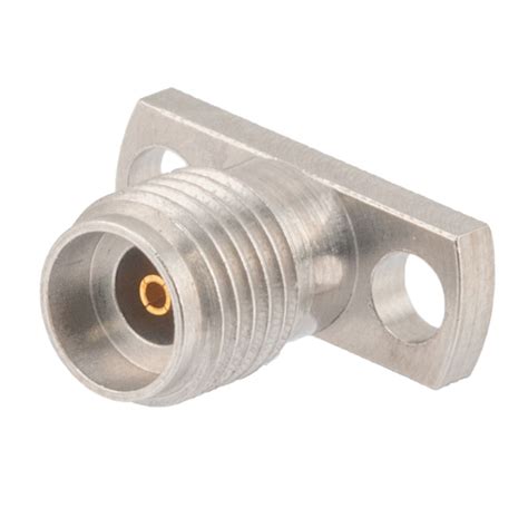 292mm Female Jack Connector Field Replaceable 2 Hole Flange Panel