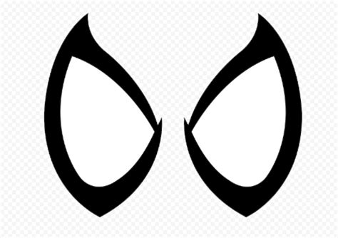 HD Spiderman black eyes PNG | Citypng