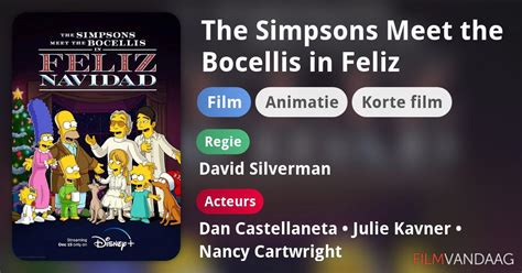 The Simpsons Meet The Bocellis In Feliz Navidad Film 2022
