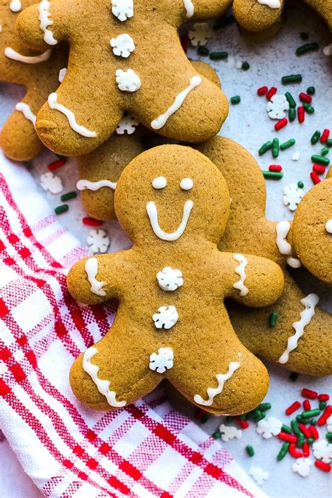 The Best Gingerbread Men Cookie Recipe Soft Chewy