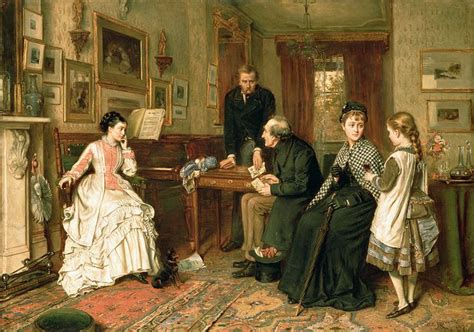 The Poor Relations George Goodwin Kilburne Victorian Paintings