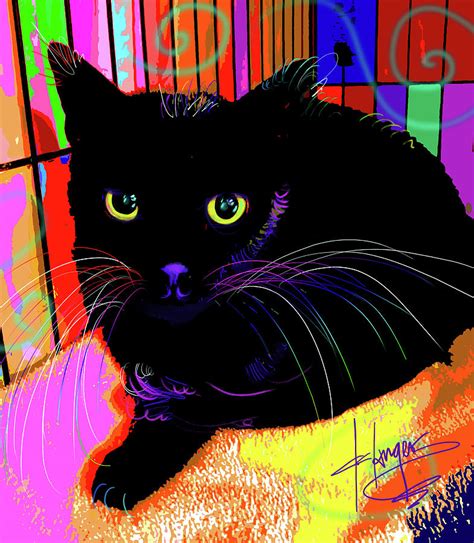Join the leading showcase platform for art and design. pOpCat Sweet Baby Raven Painting by DC Langer