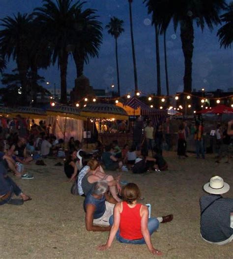 St Kilda Beach Night Market In Melbourne Not For Grocery Shopping But