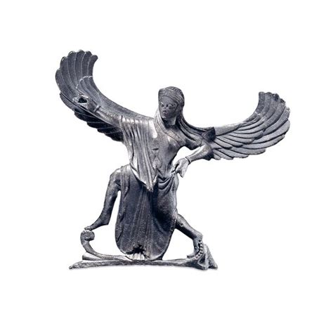 C P Bronze Figure Of Nike Goddess Of Victory Greek Ancient