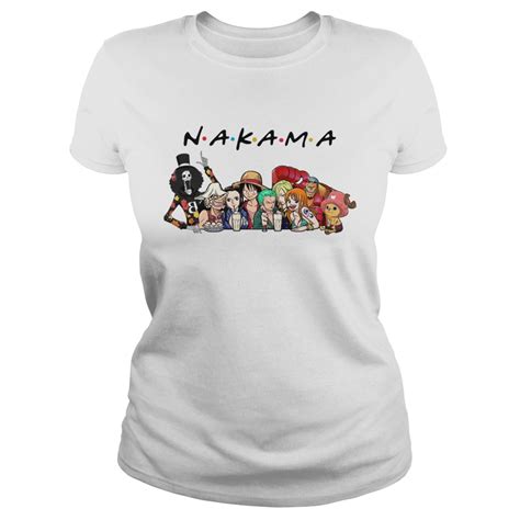 Nakama One Piece Friends Tv Show Shirt Trend T Shirt Store Online