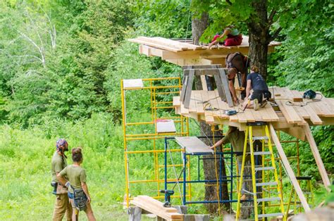 Sustainable Treehouse Design And Construction Yestermorrow Design