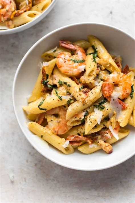 This Creamy Cajun Shrimp Pasta Is Garlicky And Super Flavorful A Quick