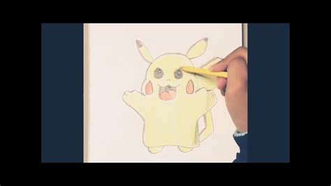 Drawing Pokemon Series Pikachu ️ Timelapse~ Youtube