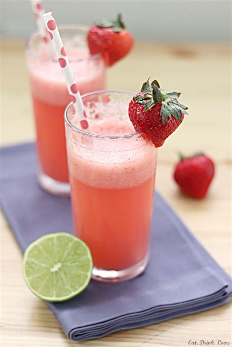 Strawberry Watermelon Coolers Eat Drink Love