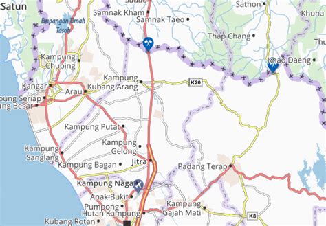 Peta persebaran suku bangsa 34 propinsi di indonesia beserta daerah asalnya indonesia memiliki wilayah daratan dan kepulauan yang sangat luas. MICHELIN Kubang Pasu map - ViaMichelin