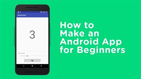 The platform provides you with features like a photo gallery, audio player, custom page, etc. How to Make an Android App for Beginners - YouTube
