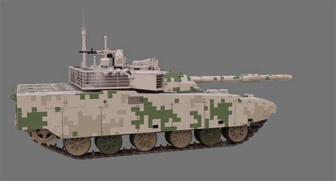 Vt4 Mbt 3000 Mbt Main Battle Tank China 3d Model 139 Max Fbx Free3d