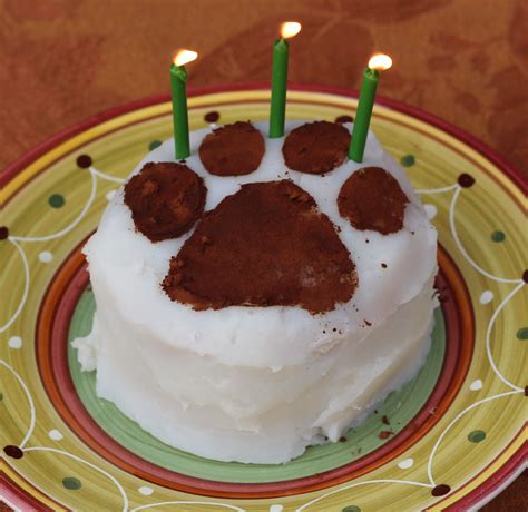 Dog Celebration Cake A Small 2 Layer Cake Made With Dog Friendly