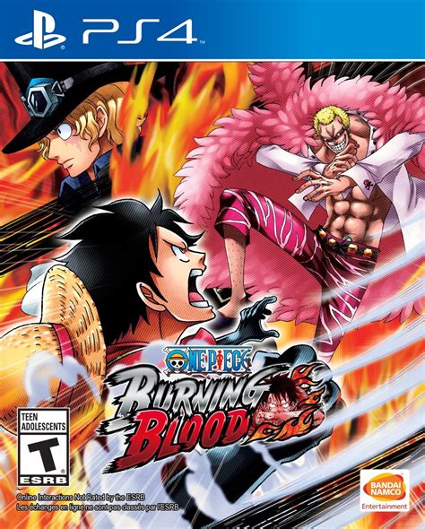 One Piece Burning Blood Playstation 4 Game
