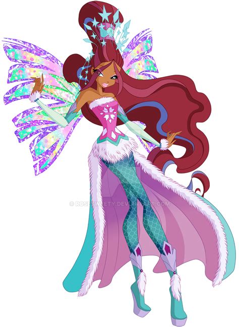 Aisha Season 8 Crystal Sirenix By Rosesweety On Deviantart Pixie Mario Characters Disney