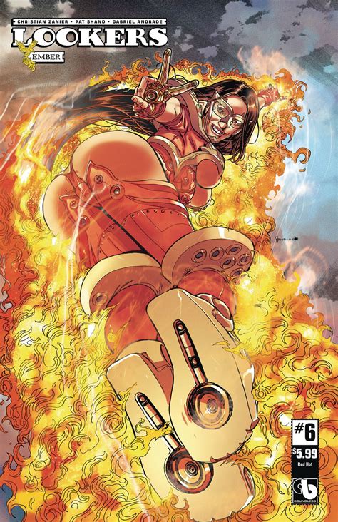 Lookers Ember Red Hot Cover Fresh Comics