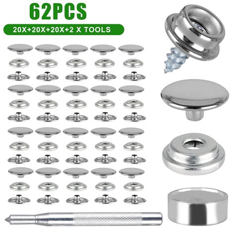 Automotive Parts And Accessories 316 Stainless Steel Snap Fastener Press