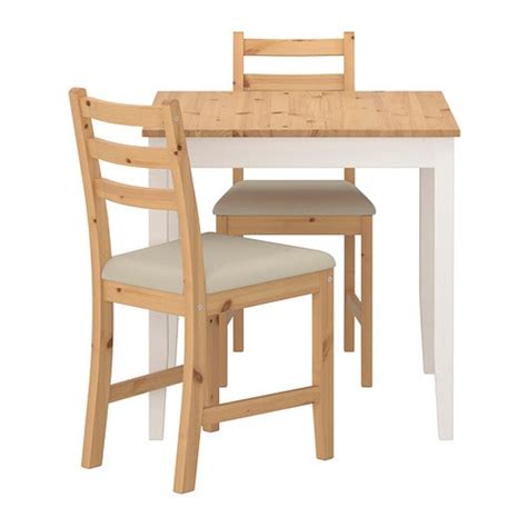 The value of small kitchen tables, title: LERHAMN Table and 2 chairs - IKEA