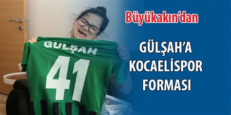 Kocaelispor forma ile ilgili 2 haber listeleniyor. Büyükakın, Gülşah'ın isteğini geri çevirmedi ona ...