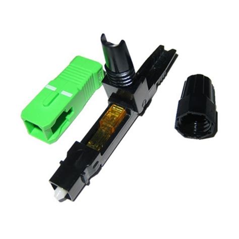 Sc Apc Ftth Fiber Optic Fast Connector Quick Connector At Best Price In Shenzhen Fiberoptic